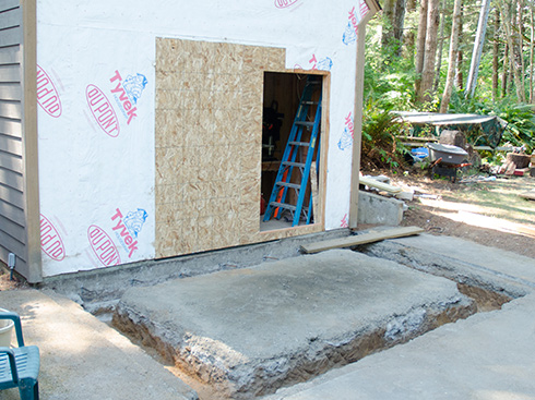Shed Addition
